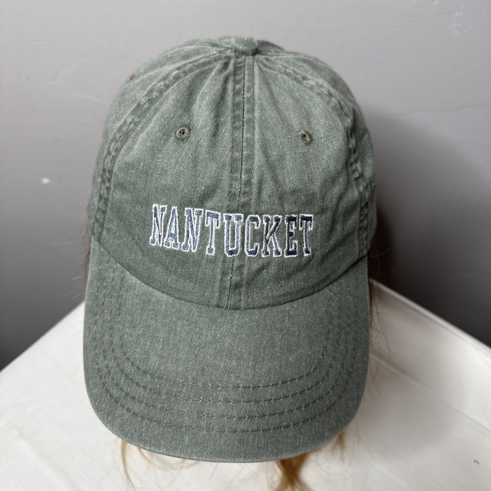 Tall‎ Ships Trading Co. Nantucket Baseball Hat Souvenir Nostalgia Cotton Adjust